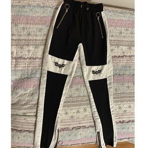 Black and White Sweatpants